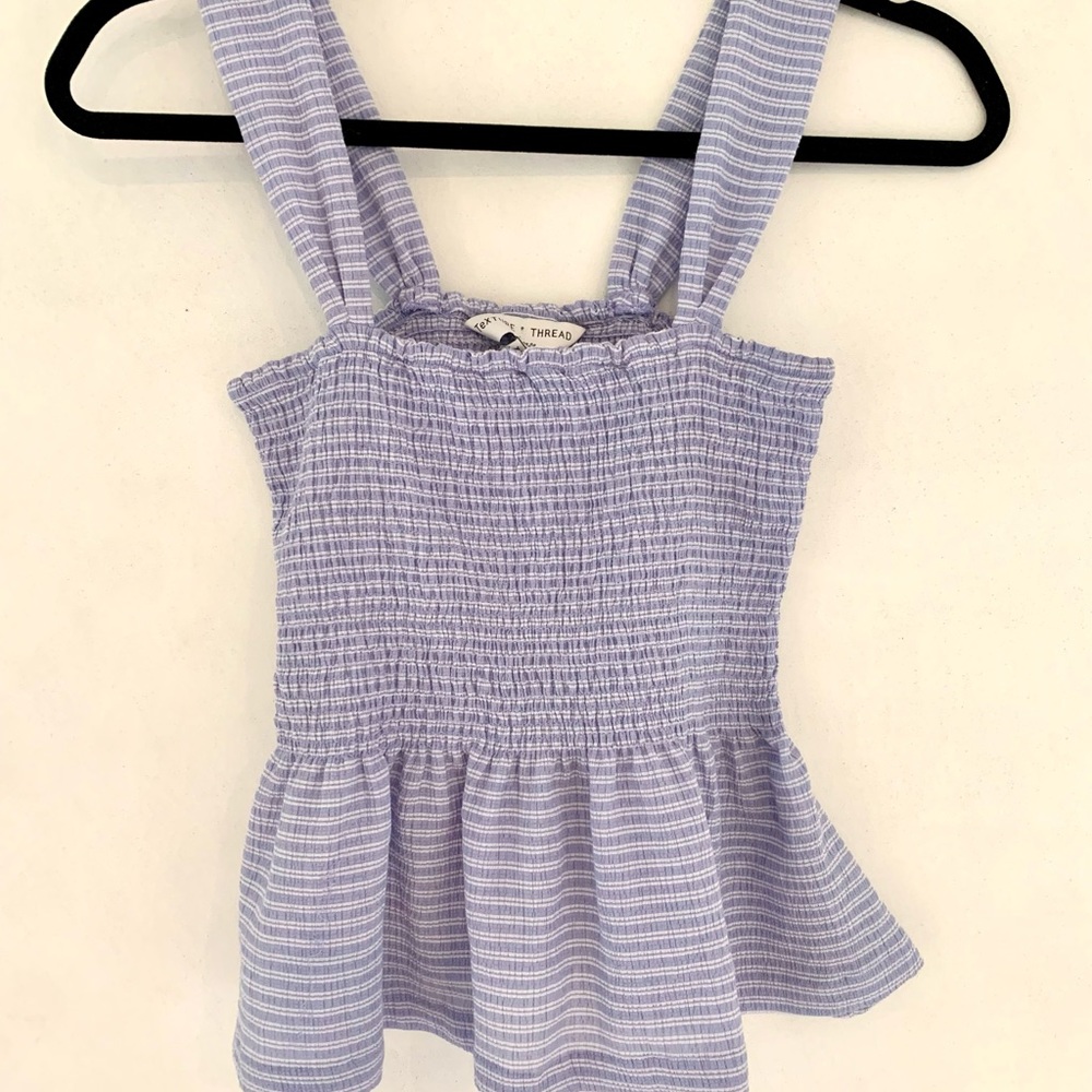 Texture and Thread by Madewell peplum top